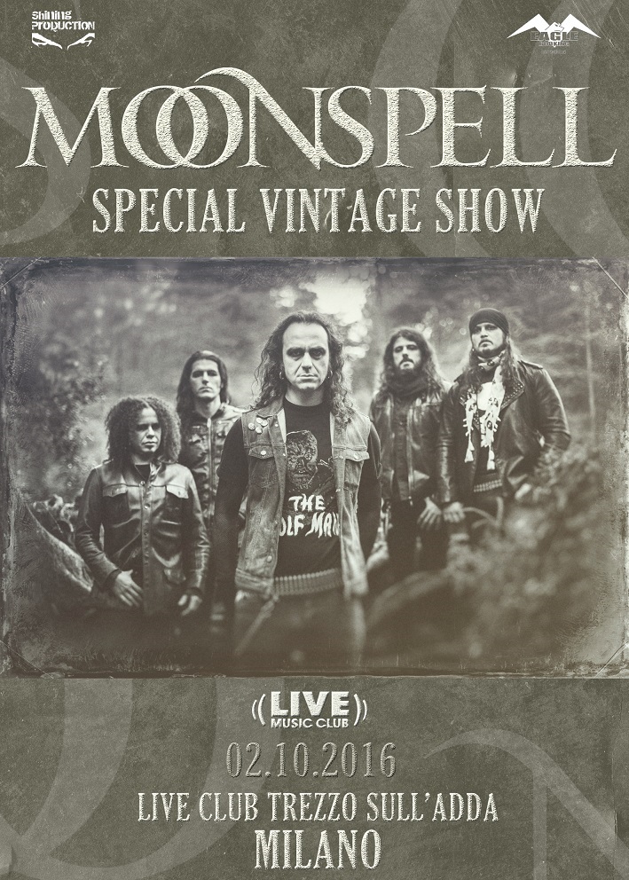 Moonspell special vintage show promo web