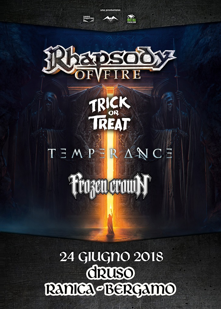 Rhapsody of fire druso promo web 2018