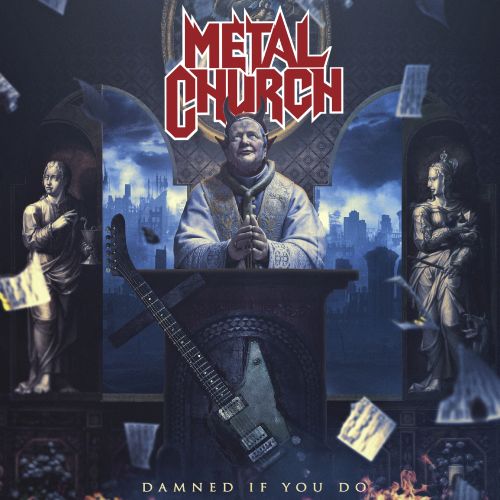 Metal church   damned if you do   artwork
