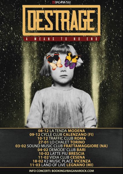 Destrage italian tour def low