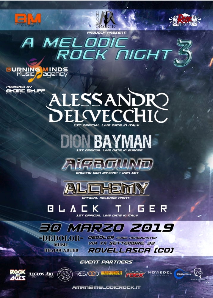 Melodic rock night 3  