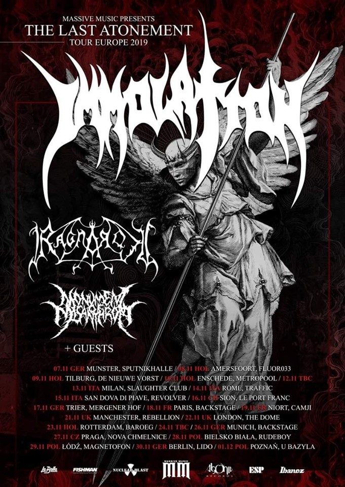 Immolation tour