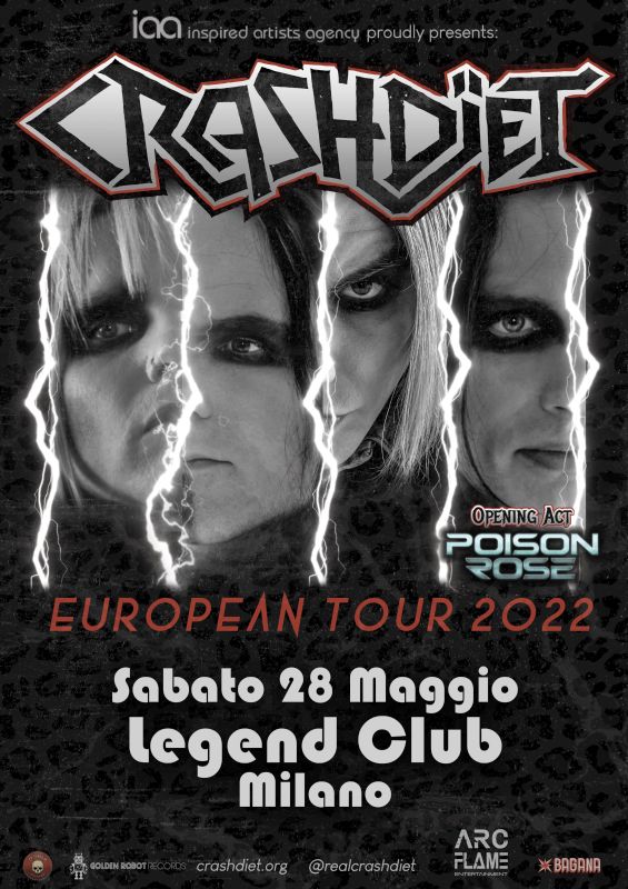 Crashdiet legend club 28 maggio min  1 