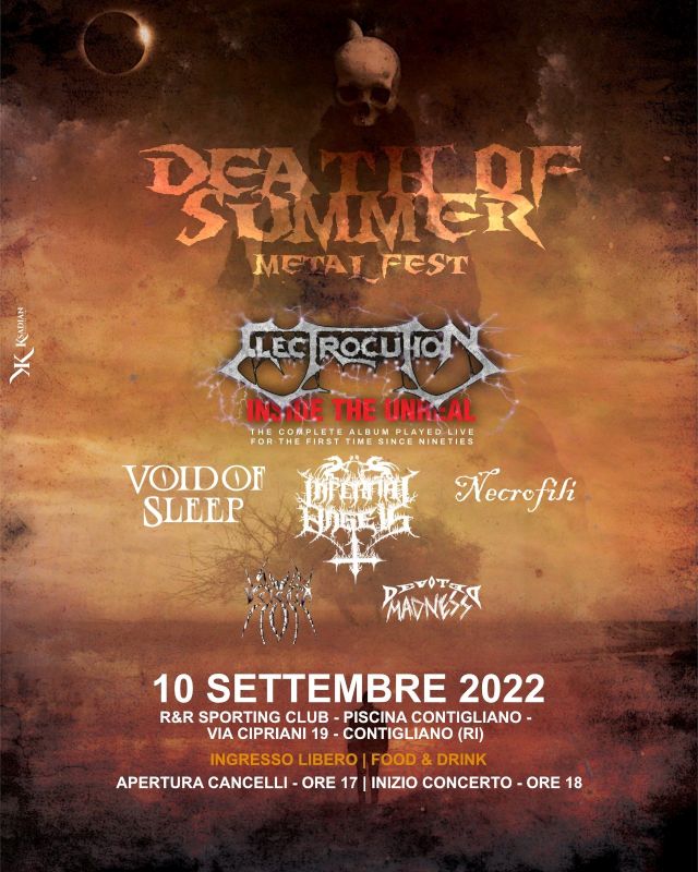 Locandina death of summer